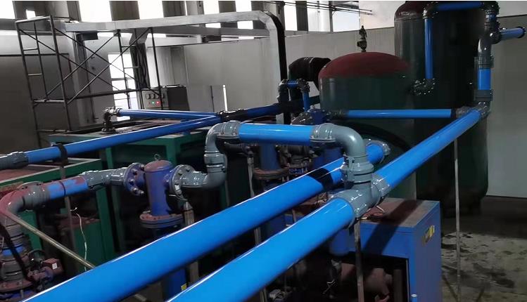 管道(dào)施工現(xiàn)場